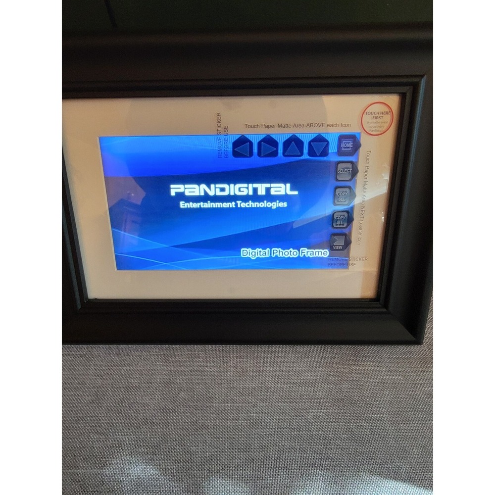 Pandigital Digital Photo frame - PAN7056W01 T 7" Display with Remote-NEVER USED! - Picture 2 of 4